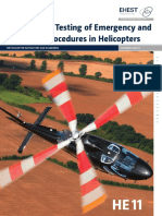 HE 11 Training and Testing of Emergency and Abnormal Procedures in Helicopters