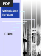 Wireless LAN Module (ELPAP07)