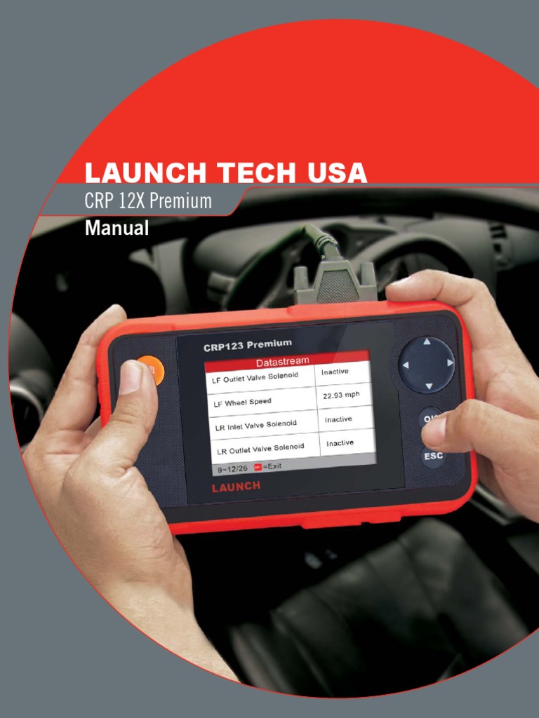 Launch Tech Usa CRP 12X Premium PDF Trademark Vehicles