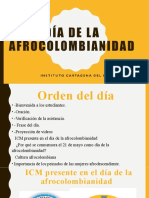 21 de Mayo Día de La Afrocolombianidad