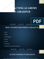 Best Acting Academy in Zirakpur