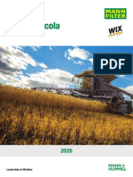 Catálogo de filtros para equipamentos agrícolas