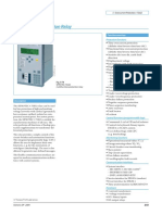 7SJ62 Multifunction Protection Relay