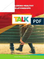 Exploring Healthy Relationships: A Resource Pack For 14 To 16 Year Olds