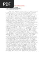 Catcher In The Rye Diction Analysis