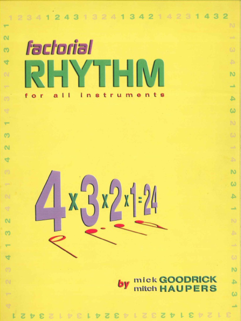 Factorial Rhythm-Goodrick | PDF