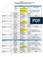 Jadwal DL Latsar Gol 3 Akt 1, Kuning