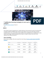 7 Stablecoins Farming Strategies To Earn Up To 54% APY On Polygon