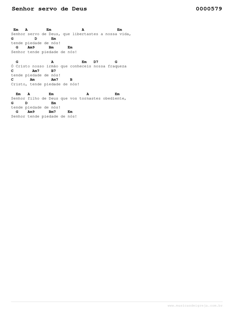 02 Senhor Servo de Deus PDF