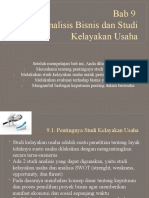 Bab 9 Analisis Bisnis Dan Studi Kelayakan Usaha