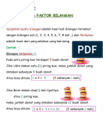 KD 3.2 MODUL 1 KELIPATAN Dan FAKTOR BILANGAN