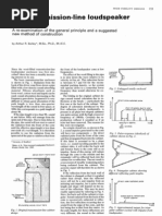 The Transmission-Line Loudspeaker Enclosure (Arthur R.Bailey)