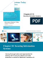 Information Systems Today: Chapter # 10