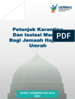 PETUNJUK KARANTINA DAN ISOLASI MANDIRI - JEMAAH - HAJI - UMRAH - Fix 28 Mar21