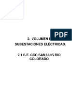 Especificaciones Técnicas para Subestacion Electrica Central de Ciclo Combinado