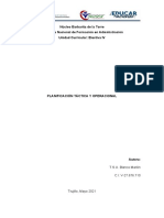 Planificación táctica y operacional en empresas