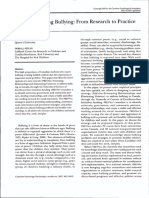 Understanding Bullying: From Research To Practice: Wendy M.Craig