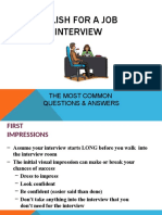 Interview Questions and Answers