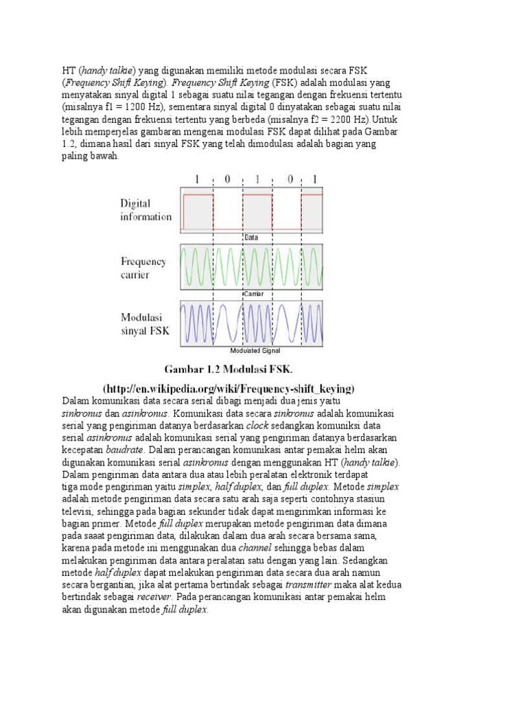 DTMF Dan FSK | PDF