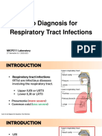 Lab Diagnosis Respiratory Tract Infection-Slides