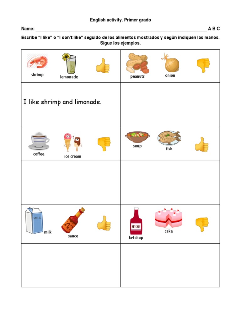 Primer Grado Inglés PDF