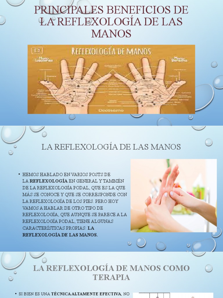 Reflexoterapia beneficios hotsell