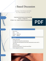 Case Based Discussion - Keratitis - Yakin Arung Padang - 112019220