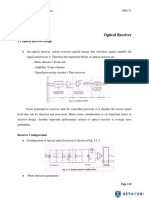 Electronics-Communication Engineering Optical-Fiber-Communication Optical-Receiver Notes