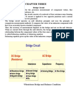 Chapter 3 (DC & AC Bridge)