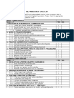 Information Which Is Essential in Planning Training Sessions. Please Check The Appropriate Box of Your Answer To The Questions Below