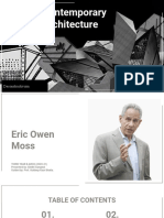 Deconstructivism and the Architecture of Eric Owen Moss