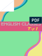 English Tips 1 - Something, Nothing, Anything, Everything (Only English)