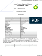 Atmos Portable Tightness - Tightness Test Report 3-1-2019