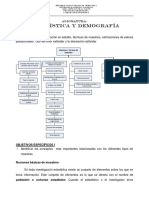 Modulo II ESTADISTICA Y DEMOGRAFIA MEDICA