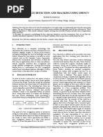 Real Time Face Detection and Tracking Using Opencv: Mamata S.Kalas