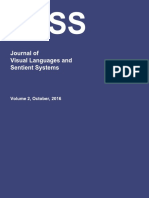Journal of Vi Sual Languages and Senti Ent Systems: Vol Ume 2, October, 2016