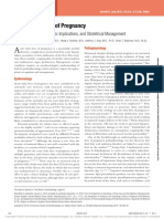 Acute Fatty Liver of Pregnancy: Pathophysiology, Anesthetic Implications, and Obstetrical Management