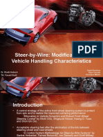 Steer-by-Wire: Modification of Vehicle Handling Characteristics