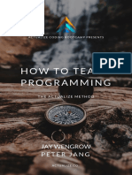 Actualize How To Teach Programming