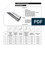 Heavy Duty Terminal Blocks - Marathon Special Products: 1500 Series (Barrier Type) - 5/8" Line-To-Line Spacing