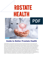 Prostate Health - Guide To Better Prostate Health
