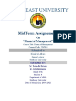 Midterm Assignement: "Financial Management"