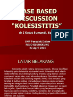 Case Based Discussion "Kolesistitis"