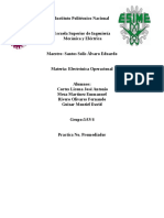 IPN-ESIME Circuito promediador de señales con amplificador operacional