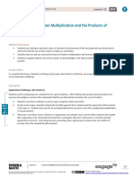 Lesson 11: Fraction Multiplication and The Products of Decimals