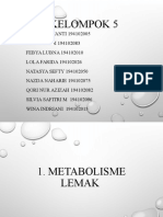 Kelompok 5 - Metabolisme Lemak