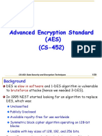 Advanced Encryption Standard (AES) (CS-452)