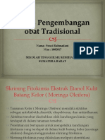 Tugas Pengembangan Obat Tradisional SouciRahmadani (1802017)