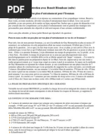 Plan d'Entrainement Benoit Blondeau