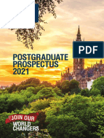 Postgraduate Prospectus 2021: World Changers
